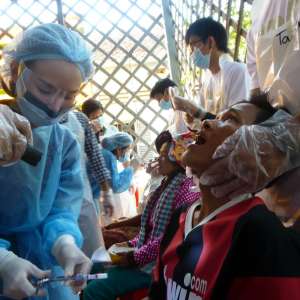 Dr Yeo Woon Chee in Cambodia